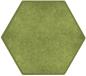 Preview: Suono wandelement l 60x52x1.2cm 3216.l12.1300 tiles, grün 8 stk. - Suono-3216l121300-7640439765298