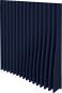 Preview: Suono wandelement 120x120x16cm 3332.u12.4700 blades, blau - Suono-3332u124700-7640439765434