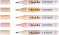 Preview: Talens ecoline brush pen set 11509941 beige-rosa 5 stück - Talens-11509941-8712079518868-03.jpg