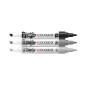 Preview: Talens ecoline duotip set 11609902 schwarz-grau 3 stück - Talens-11609902-8712079465599-02.jpg