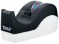 Preview: Tesa tischabroller orca 10mx19mm 53914-00000 schwarz/weiss inkl. 1 rolle - Tesa-53914-00000-4042448463241