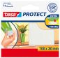 Preview: Tesa protect filzgleiter 100mmx80mm 578910000 weiss, zuschneidbar, kratzfest - Tesa-578910000-4042448884978