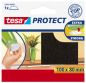 Preview: Tesa protect filzgleiter 100mmx80mm 578910000 braun, zuschneidbar, kratzfest - Tesa-578910000-4042448884985
