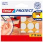Preview: Tesa filzgleiter protect 18mm 578920000 weiss, rund 16 stück - Tesa-578920000-4042448884992