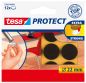 Preview: Tesa filzgleiter protect 22mm 578930000 braun, rund 12 stück - Tesa-578930000-4042448885029
