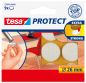 Preview: Tesa filzgleiter protect 26mm 578940000 weiss, rund 9 stück - Tesa-578940000-4042448885036