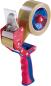 Preview: Tesa tesapack handabroller comfort 640000001 rot, bis 50mm rollenbreite - Tesa-640000001-4042448913869
