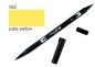 Preview: Tombow dual brush pen abt 062 pale yellow - Tombow-abt-062-4901991901177