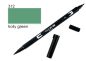 Preview: Tombow dual brush pen abt 312 holly green - Tombow-abt-312-4901991901450