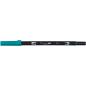 Preview: Tombow dual brush pen abt-407 tiki teal - Tombow-abt-407-4901991647785