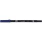 Preview: Tombow dual brush pen abt-569 jet blue - Tombow-abt-569-4901991647792