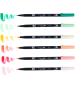Preview: Tombow dual brush pen abt abt-6ppeachy just peachy 6 stück - Tombow-abt-6ppeachy-4003198106253-02.jpg