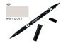 Preview: Tombow dual brush pen abt n89 warm grey 1 - Tombow-abt-n89-4901991902532
