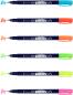 Preview: Tombow kalligraphie set ws-bh-6p fudenosuke, 6 farben neon - Tombow-ws-bh-6p-4003198111028-04.jpg