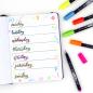 Preview: Tombow kalligraphie set ws-bh-6p fudenosuke, 6 farben neon - Tombow-ws-bh-6p-4003198111028-06.jpg