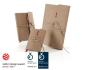 Preview: Transotype sensebook flap a4 75010402 kariert, l, 135 seiten beige - Transotype-75010402-8716329071233-04.jpg
