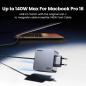 Preview: Ugreen usb wallcharger nexode pro 25877 160w, 4-port,pd,gan w.cable - Ugreen-25877-6941876228775-07.jpg