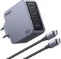 Preview: Ugreen usb wallcharger nexode pro 25877 160w, 4-port,pd,gan w.cable - Ugreen-25877-6941876228775