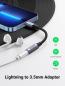 Preview: Ugreen lightning to 3.5mm headphone 30756 jack adapter 10cm, grey - Ugreen-30756-6957303837564-04.jpg