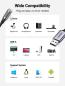 Preview: Ugreen audio adapter usb 2.0,3.5mm 30757 bb aluminum alloy 25cm,grey - Ugreen-30757-bb-6957303837571-04.jpg