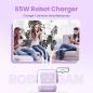 Preview: Ugreen nexode rg 65w 3-port gan 35291 2x usb-c,1xusb-a, purple - Ugreen-35291-6941876232918-05.jpg