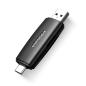 Preview: Ugreen card reader multifunction 80191 black, (bb) - Ugreen-80191-6957303881918-03.jpg