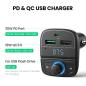 Preview: Ugreen bt 5.0 fm transmitter 80910 20wpd charger 3-port - Ugreen-80910-6957303889105-04.jpg