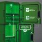 Preview: Ukonic creeper mini fridge 8l 142303 minecraft - Ukonic-142303-5060411780415-06.jpg