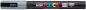 Preview: Uni-ball posca marker 0,9-1,3mm pc-3m grey grau, rundspitze - Uni-ball-pc-3m-grey-4902778915905