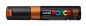 Preview: Uni-ball posca marker 8mm pc-8k bronze met bronze, keilspitze - Uni-ball-pc-8k-bronze-4902778113622