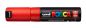 Preview: Uni-ball posca marker 8mm pc-8k red rot, keilspitze - Uni-ball-pc-8k-red-4902778916476