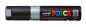 Preview: Uni-ball posca marker 8mm pc-8k silver met silber, keilspitze - Uni-ball-pc-8k-silver-4902778113615