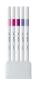 Preview: Uni-ball fineliner emott 0.4mm pem-sy_5c_no.7 floral 5 stück - Uni-ball-pem-sy_5c_no7-4902778248348