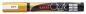 Preview: Uni-ball chalk marker 1.8-2.5mm pwe-5m gold gold, rundspitze - Uni-ball-pwe-5m-gold-4902778222089