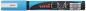 Preview: Uni-ball chalk marker 1,8-2,5mm pwe5m l.blue hellblau - Uni-ball-pwe5m-lblue-4902778140079