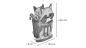 Preview: Ursus laternenbastelset 28x19cm 1874002f racoon - Ursus-1874002f-4008525249023-03.jpg