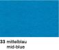 Preview: Ursus tonzeichenpapier 50x70cm 2232233 130g, mittelblau - Ursus-2232233-4008525709794