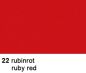 Preview: Ursus fotokarton 70x100cm 3881422 300g, rubinrot - Ursus-3881422-4008525187127