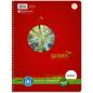 Preview: Ursus collegeblock green a5 608592020 kariert 5mm, 70g 160 blatt - Ursus-608592020-9002244865033
