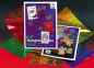 Preview: Ursus hologrammfolie 23x33cm 8390099 50my, 5 farben ass. 5 blatt - Ursus-8390099-4008525256045