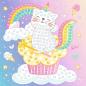 Preview: Ursus moosgummi mosaik 8420018 glitter kittycorn 25x25cm - Ursus-8420018-4008525244608-03.jpg