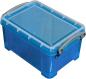Preview: Usefulbox kunststoffbox 1,6lt 68507206 transparent blau - Usefulbox-68507206-5060024800364