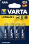 Preview: Varta batterie 4103101414 longlife, aaa/lr03, 4 stück - Varta-4103101414-4008496525072