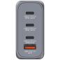 Preview: Verbatim charger 100w gan grey 32202 3xusb-c 1xusb-a +adapter uk/us - Verbatim-32202-0023942322023-03.jpg
