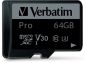 Preview: Verbatim micro sdxc pro u3 64gb 47042 read 90mb/sec. write 45mb/sec - Verbatim-47042-0023942470427
