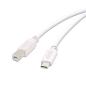 Preview: Vivanco usb c to usb b kabel 45355 1.8m - Vivanco-45355-4008928453553