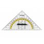 Preview: Westcott geodreieck 14cm e-1013300 mit griff - Westcott-e-1013300-4027521512191