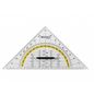 Preview: Westcott geodreieck 22cm e-1013400 mit griff - Westcott-e-1013400-4027521512214