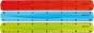 Preview: Westcott lineal, flexibel e-10222 00 30cm blau/rot/grün - Westcott-e-10222-00-4027521515079