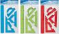 Preview: Westcott geometrie-set flexi e-10302 00 blau/rot/grün 4-teilig - Westcott-e-10302-00-4027521515390